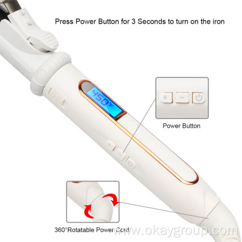 Wave Curlers Hair Curler Rotating Curling Iron